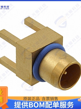 1059684-1 连接器CONN MINI OSP PLUG STR 50OHM PCB