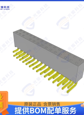 SSQ-115-02-T-D-RA-023 连接器CONN RCPT 30POS 0.1 TIN PCB R/A