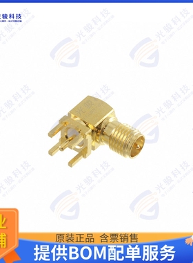 RF2-03N-T-00-50-G-RP 连接器SMA R/A R/P JACK FOR PCB MOUNTPI