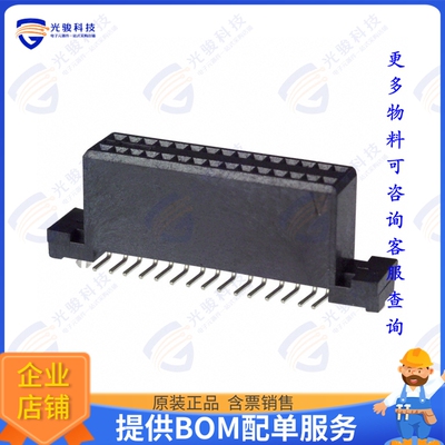 5-104550-4 连接器CONN RCPT 30POS 0.05 GOLD SMD