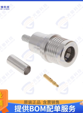 R123071000 连接器QMA / STRAIGHT PLUG FULL CRIMP T