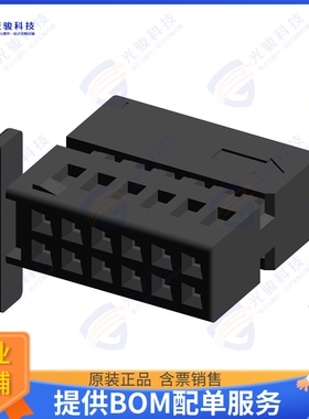 968473-1 连接器CONN RCPT HSG 12POS 2.54MM