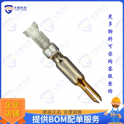 1-770007-0 连接器CONN PIN 14-20AWG CRIMP GOLD