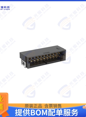 374317-E 连接器MAXIBR M 20POS RA B SMT BK