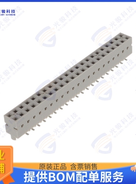 91615-320LF 连接器CONN RCPT 40POS 0.1 GOLD SMD
