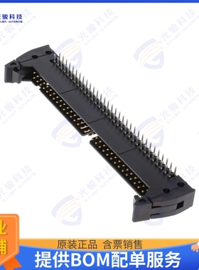 XG4A-6435 连接器CONN HEADER R/A 64POS 2.54MM