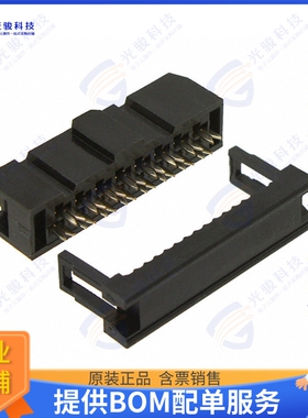 101-166 连接器CONN SOCKET 16POS IDC GOLD