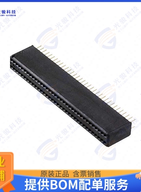 6-104078-3 连接器CONN RCPT 68POS 0.05 GOLD PCB