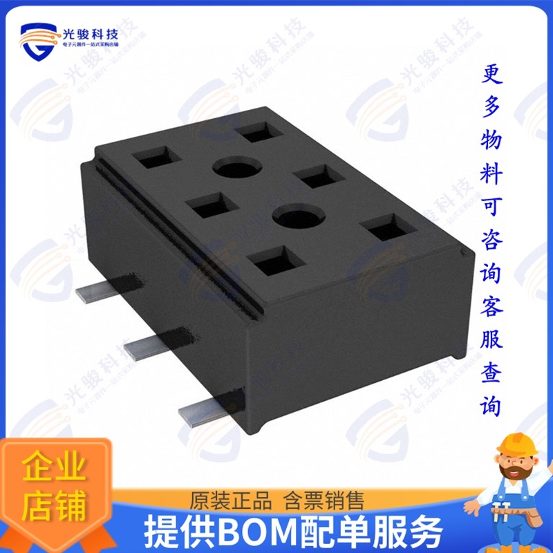 CLT-103-02-L-D-A 连接器CONN RCPT 6POS 0.079 GOLD SMD