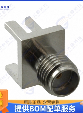 132255-12N 连接器CONN SMA RCPT STR 50OHM EDGE MNT