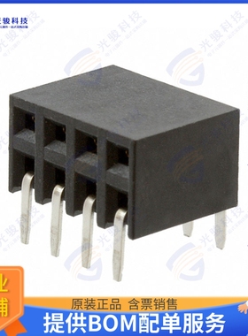 M20-7880446 连接器CONN RCPT 8POS 0.1 TIN PCB R/A