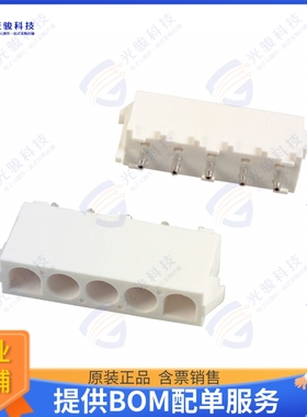 643406-1 连接器CONN HEADER VERT 5POS 6.35MM