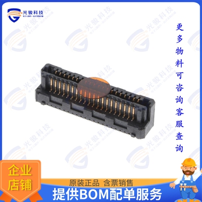 LSEM-120-04.0-F-DV-A-N-K-TR 连接器CONN SELF-MATE 40POS SMD G