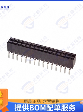 1-534267-2 连接器CONN RCPT 30POS 0.1 GOLD PCB