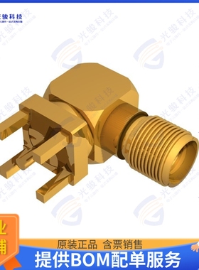 SCNRF-6AAP-SAFR 连接器CONN SMA JACK R/A 50 Ohms