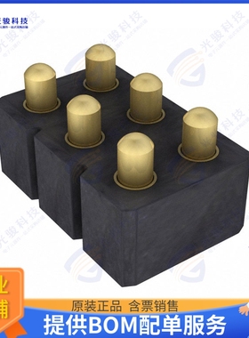 813-SS-006-30-003191 连接器CONN SPRING PISTON 6POS SMD