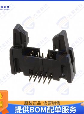 MHR-10-HUAS 连接器CONN HEADER R/A 10POS 2.54MM