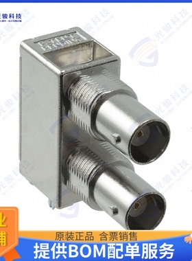 031-6577 连接器CONN BNC JACK R/A 50 OHM PCB