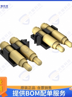 8PM-11-0008-02-131191 连接器CONN SPRING PISTON 8POS R/A SMD