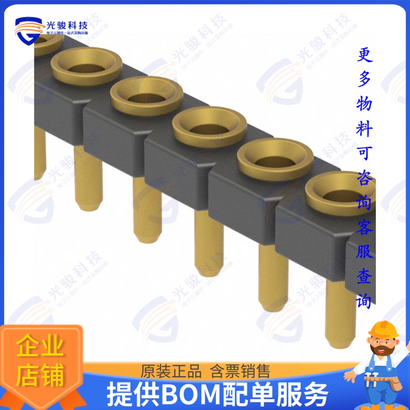 SL-115-G-39 连接器CONN RCPT 15POS 0.1 GOLD PCB