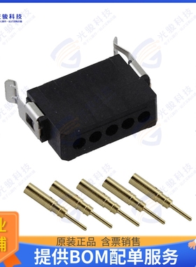 M80-8080505 连接器CONN PLUG 5P CRIMP 24-28AWG GOLD