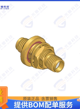 KAD187907 连接器SMA female to SMA female Bulkhea