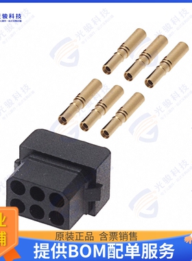 M80-7880605 连接器CONN RCPT 6P CRIMP 28-32AWG GOLD