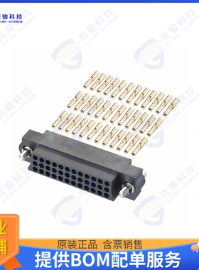 M83-LFD1F2N27-0000-000 连接器CONN RCPT 27POS CRIMP 22AWG GOL