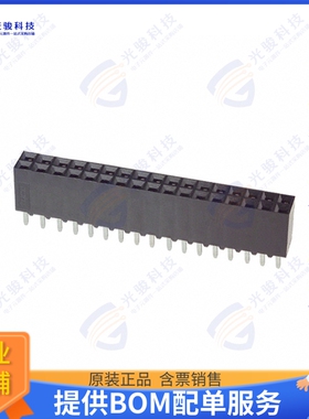 6-534236-7 连接器CONN RCPT 34POS 0.1 GOLD PCB