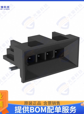 466220400 连接器CONN HEADER SMD R/A 4POS 3MM