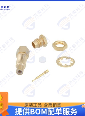PE45370 连接器SSMC Jack Bulkhead Mount Connect