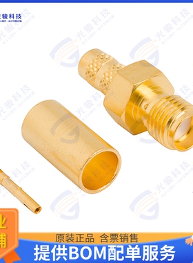 132236 连接器CONN SMA JACK STR 50 OHM SOLDER