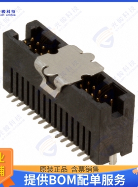 5-147383-3 连接器CONN HEADER SMD 30POS 1.27MM