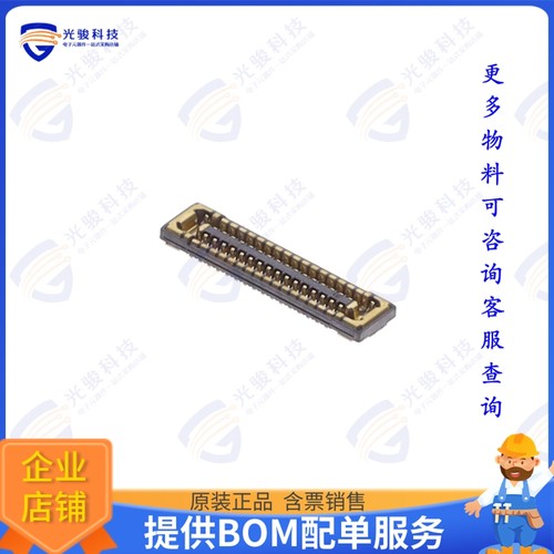 BK13C06-32DS/2-0.35V(895) 连接器CONN RCPT 0.35MM SMD 32POS