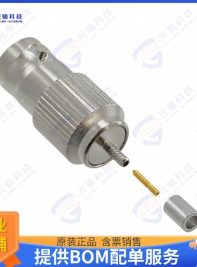 112631 连接器CONN BNC JACK STR 50 OHM CRIMP