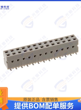89898-313ALF 连接器CONN RCPT 26POS 0.1 GOLD SMD