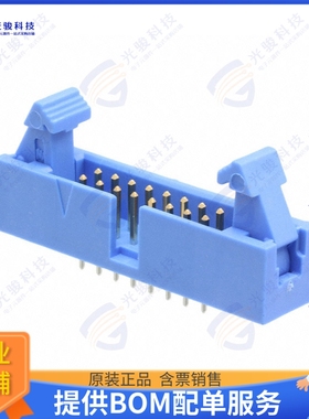 1761685-6 连接器CONN HEADER VERT 16POS 2.54MM