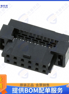 875681273 连接器CONN RCPT 12POS IDC 28AWG GOLD