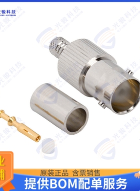 031-70555-12G 连接器BNC STRAIGHT CRIMP JACK FOR CANA