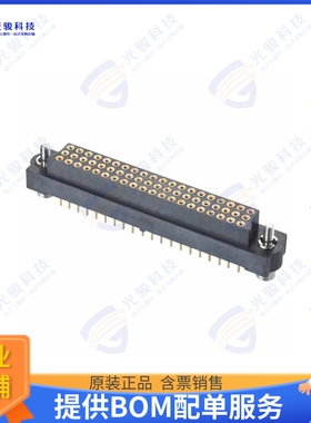 M83-LFT1F2N54-0000-000 连接器CONN RCPT 54POS 0.079 GOLD PCB