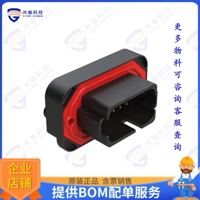 AT15-18PB-BM04BK 连接器18 POSITION, STRAIGHT FLANGE MOU
