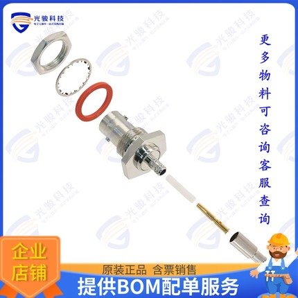 031-71016-RFX 连接器CONN BNC JACK STR 75 OHM CRIMP