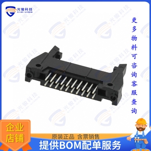 20POS N3428 2.54MM VERT HEADER 6302RB 连接器CONN