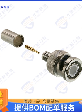 305-2TP 连接器BNC CRIMP CRIMP CONN MALE 10 PK