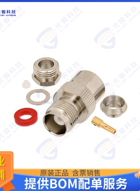 PE4460 连接器TNC Female Connector Clamp/Solde