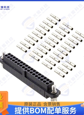 M80-4603442 连接器CONN RCPT 34POS CRIMP 22AWG GOLD