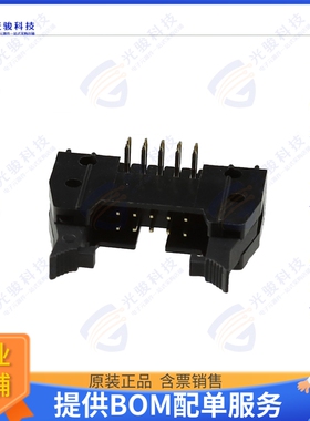 MHR-10-HUAL 连接器CONN HEADER R/A 10POS 2.54MM