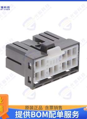 176116-6 连接器CONN PLUG HSG 12POS GRAY