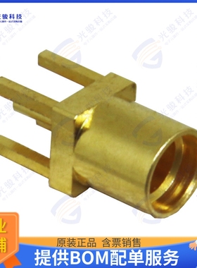 CONMMCX001 连接器CONN MMCX RCPT STR 50 OHM PCB