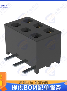 MMS-103-02-LM-DV-M 连接器CONN RCPT 6POS 0.079 GOLD SMD